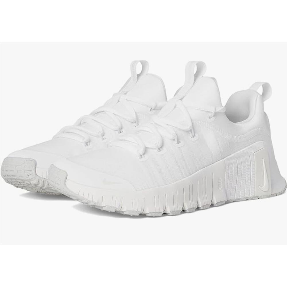 Nike Women's Free Metcon 6 White/Platinum Tint 10 Medium